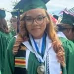 Harmony Bowers, winner of the "College Here I Come" Scholarship